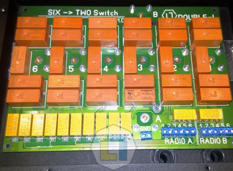6 antenna to 2 radio